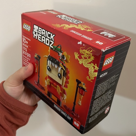 Lego Brick headz dragon dance guy 40354 lunar new year - Picture 2 of 4